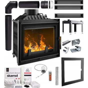 Krbová vložka KRBOVÁ VLOŽKA LITINOVÁ ANTEK 10 DECO EKO SADA TRUBKY VZDUCHOVODY DESKY