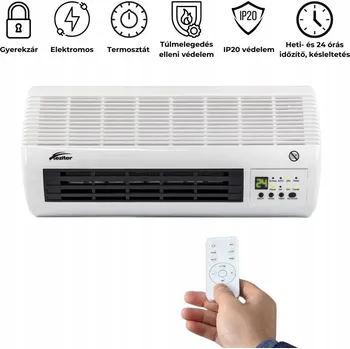 Přímotop QUIGG KPT-2000B 5201L1 ELEKTRICKÝ NÁSTĚNNÝ OHŘÍVAČ 2000W