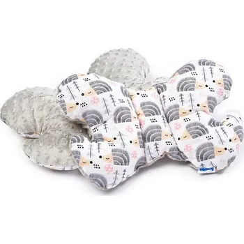 Polštář Polštář s motýlkem Sensillo, šedý