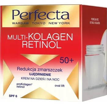 Pleťový krém Pleťový krém Perfecta Multikolagen Retinol pro den i noc 50+ 50 ml