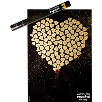 Obraz Plakát stírací mapa přežije bez rámu 58 x 80 cm