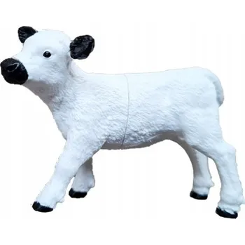 Figurka SCHLEICH BÍLÉ TELE FIGURKA SBĚRATELSKÁ RUČNĚ MALOVANÁ FARMA ZVÍŘE