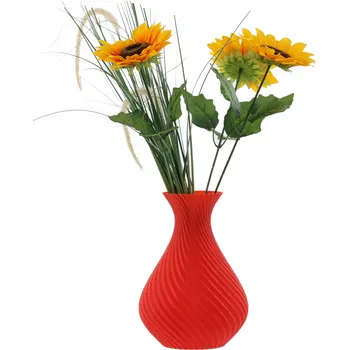 Váza Váza Botle plast 6 x 16 cm