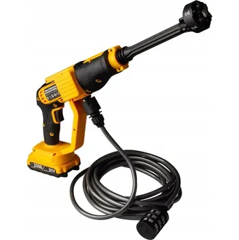 Vysokotlaký čistič AKUMULÁTOROVÁ TLAKOVÁ MYČKA 150PSI 2x AKUMULÁTOR 21V SADA