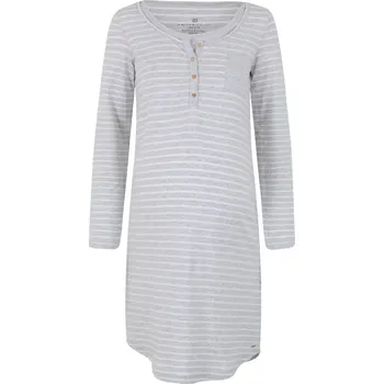 Dámská noční košile Dámská noční pro těhotné v modré barvě s potiskem pupíku, vel. M