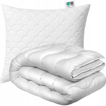 přikrývka Celoroční přikrývka Tekstylarium silikonová vlákna + polštář 70x80 cm