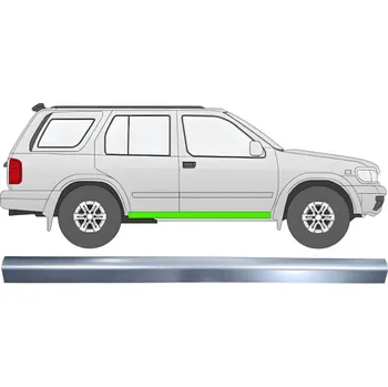 Prah karosérie Opravný plech prahu na Nissan Pathfinder 1996-2003 / Levá = Pravá (symetrická)