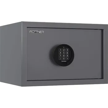Trezor Rottner Praktik 30 EL S1, Min 15RU nábytkový trezor metalický antracit