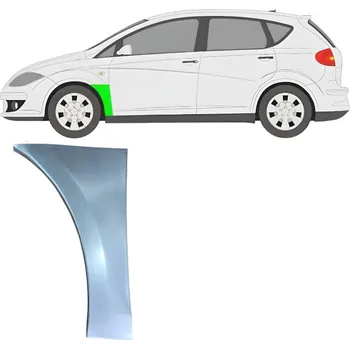 Blatník karosérie Opravný plech předního blatníku / Levá Seat Altea / Toledo 2004-2015