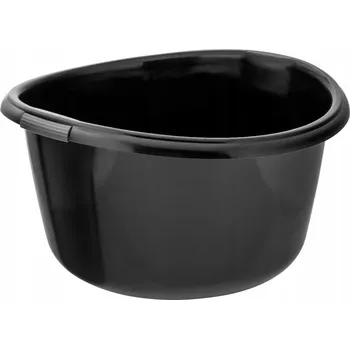 Koš na prádlo Mísa kulatý Altom Design 30 l černá