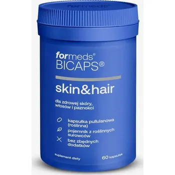Formeds BICAPS SKIN & HAIR 7 složek selen zinek vlasy kůže nehty 60 kapslí.