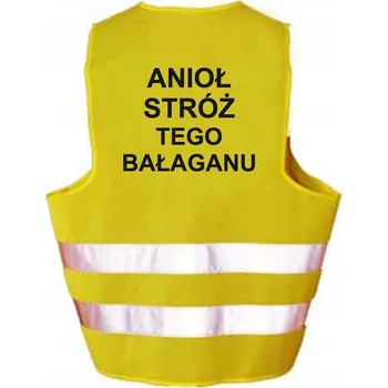 Párty reflexní vesta ANIOŁ STRÓŻ (Anděl Strážný)