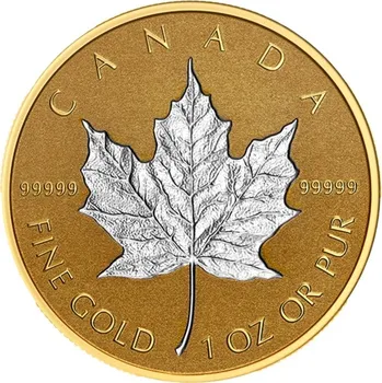Royal Canadian Mint Maple Leaf 2018 1 Oz Au - 30. výročí 31.1 g