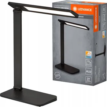 Lampička LED Stolní Lampa na Stůl 7W 418lm CCT Stmívatelná Černá Office Line