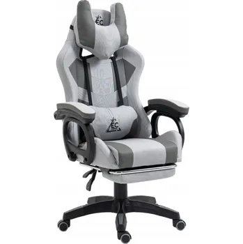 Herní příslušenství Herní křeslo Ecarla STUDENT umělá kůže šedé