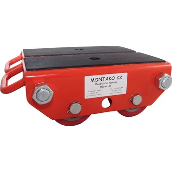 Plošinový vozík Transportní stěhovací plošina 4t - polyuretanová kola 7731011