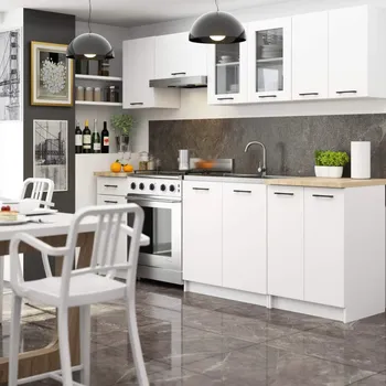 Kuchyňská pracovní deska Kuchyňská linka do paneláku 240 cm VERMINA - bílá