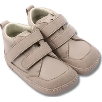 Dětská móda MURIS Sintra Mini dětské celoroční barefoot boty, Taupe Velikost: 26