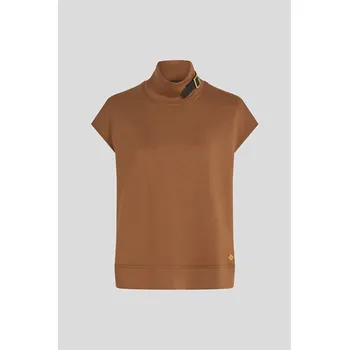Dámská mikina ROLÁK KARL LAGERFELD BELT DETAIL FANCY SWEATSHIRT FRIAR BROWN