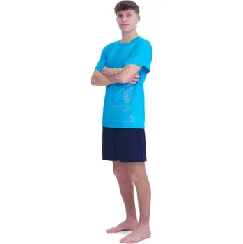 Pánské pyžamo Ruko 3543/2695, 2XL, tyrkys