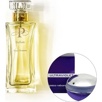 Dámský parfém Paco Rabanne Ultraviolet - PURE No.23 (50 ml), inspirace, vůně pro dámy