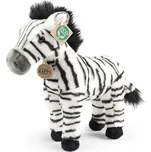 Plyšová zebra stojící 30 cm ECO-FRIENDLY