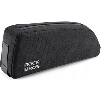 brašna na kolo Brašna na kolo Rockbros na rám, na horní rámovou trubku 0,9l - černá