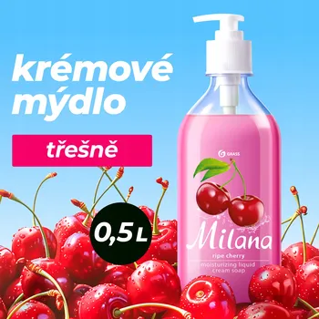 Mýdlo Tekuté krémové mýdlo na ruce TŘEŠEŇ GRASS Hydratační | Šetrná péče