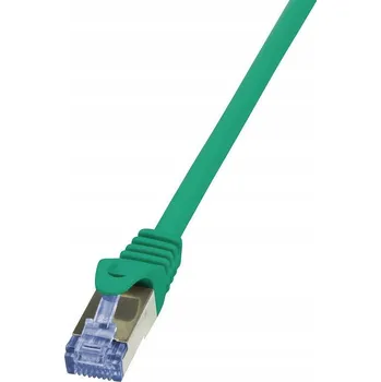 Síťový kabel Patchcord LogiLink CQ3065S Cat.6A S/FTP 3 m zelený