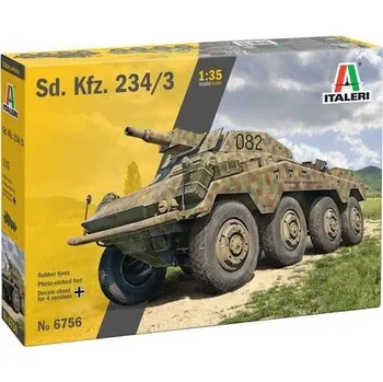 Plastikový model Sd. Kfz. 234/3 - Italeri Model Kit 6756