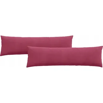 Polštář Pohovkové polštáře 2 pcs Víno Červené 145 x 40 cm