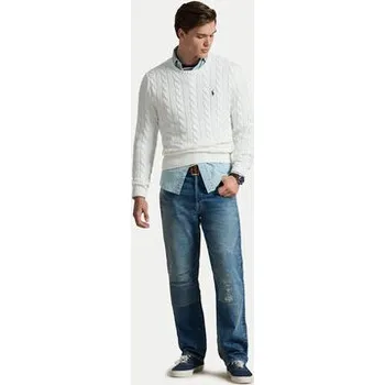 Pánský svetr Polo Ralph Lauren Svetr 710775885033 Bílá Regular Fit S