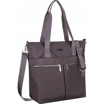 Kabelka Peterson shopper kabelka polyester šedá