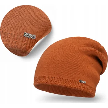 Čepice Dámská zimní Čepice s motivem zrzavé šmoulinky, podzimní stylová, módní, PaMaMi pohodlná