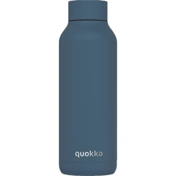Termoska Quokka Nerezová termoláhev Solid Powder 510 ml - Šedomodrá + Sleva 5% s kódem AKCE5