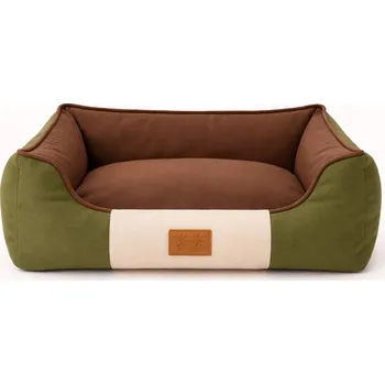 Verk 19501 Pelíšek pro psa vel. M, hnědo-zelený