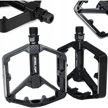 Pedál na kolo Platformové pedály ESLNF MTB Aluminum Flat Pedals černé