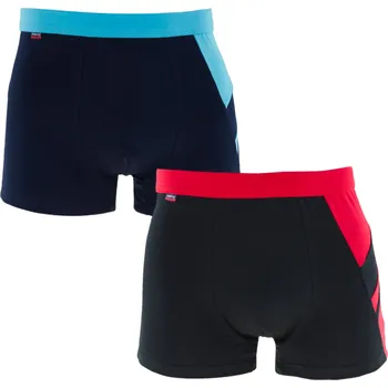 Pánské spodní prádlo Pánské bavlněné boxerky klasického střihu, pohodlné, přiléhavé 2 ks MORAJ M