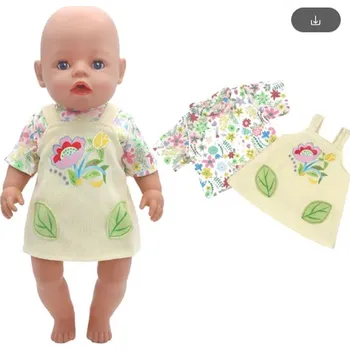 Doplněk pro panenku Oblečky pro panenky Baby Born - 43 cm Varianta: 28) set louka