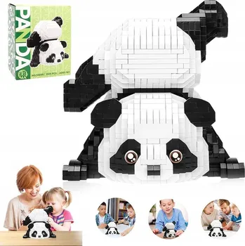 ostatní stavebnice Miniaturní Stavebnice Panda 1325 Dílků ABS Pro Herní Pokoj a Pracovnu