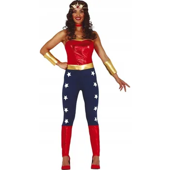 Karnevalový kostým Dámský kostým Guirca Wonder Woman, velikost M