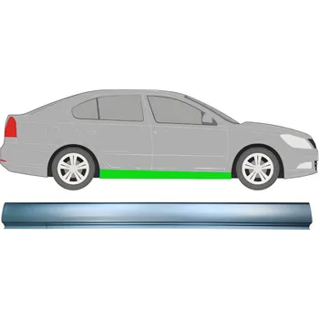 Prah karosérie Opravný plech prahu ŠKODA Octavia II 04-13