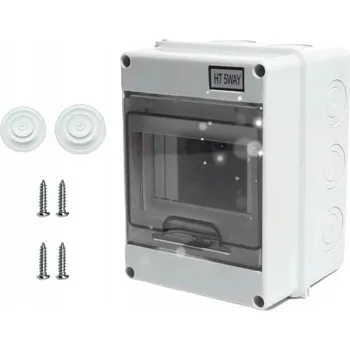 Rozvaděč ELEKTRICKÁ ROZVODNÁ SKŘÍŇ VODOTĚSNÁ IP65 S PRŮHLEDNÝMI DVÍŘKY