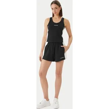 Dámské oblečení Calvin Klein Swimwear Šortky z materiálu LV00Q61153 Černá Regular Fit XS