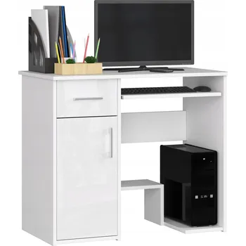 Psací stůl Obdélníkový psací stůl Akord 90 x 50 x 74 cm bílý