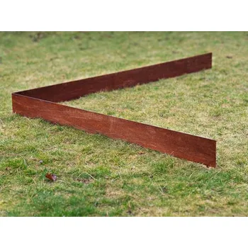 Zahradní obrubník Zahradní obrubník z cortenu Urbis, délka: 1 m, výška 13 cm