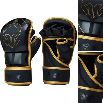 MMA Tréninkové sparingové rukavice MMA Ground Game "Logo 3.0 Gold" XXL