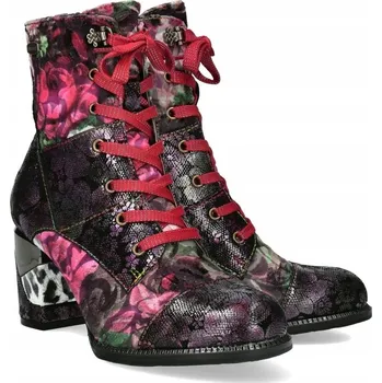 Dámské tenisky Dámské kotníkové boty Laura Vita MAEVAO 02 MAUVE SL40020-2D růžové, KŮŽE VEL. 39