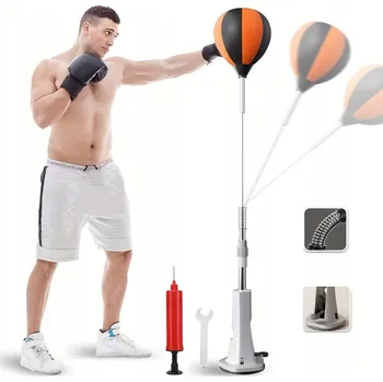 Box BOXERSKÁ HRUŠKA TRÉNINKOVÁ STOJÍCÍ NASTAVITELNÁ 135-155 cm SET