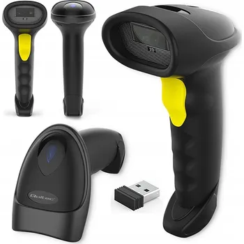 Kancelářská technika Čtečka čárových kódů laserová 1D / 2D Qoltec 50880 Bluetooth bezdrátová